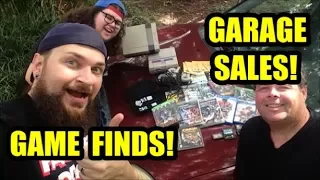 GARAGE SALE VIDEO GAME FINDS! CRAZY CHEAP GAMES UNDER $1 | Scottsquatch