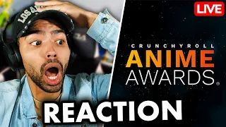 Reacting to the 2023 CRUNCHYROLL ANIME AWARDS