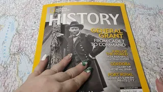 ASMR ~ Ulysses S. Grant! + History of Morse Code ~ History Magazine Soft Spoken Page Turning