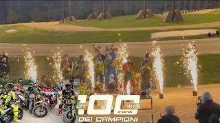 Race of 100km dei campioni vr46 motoranch flattrack 2022