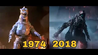 The Evolution of MechaGodzilla 1974-2018 (Update)