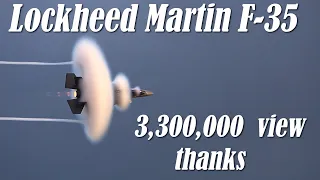 F-35 performs the best sonic boom