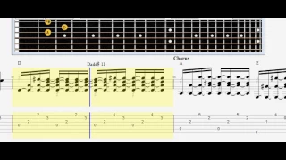 Adele - Someone Like You tabs note guinar acustic lesson табулатура, ноты