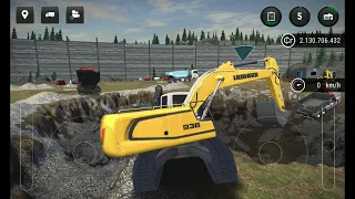 #Motor grader is on duty 🚧⚠️ in gravel pit #construction simulator 3