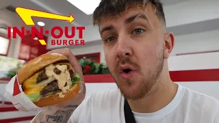 First Time Eating IN-N-Out Burger