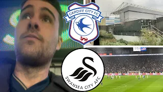 CARDIFF CITY 2-0 SWANSEA CITY | DISGRACEFUL DERBY PERFORMANCE! | MATCH VLOG
