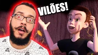 TOP 10 VILÕES DA PIXAR!