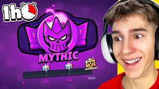 GIOCO SOLO RANKED per un 1 ORA SU BRAWL STARS!!