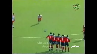 هدف عرفات مزوار  في مرمى اتحاد العاصمة (كأس الجزائر 2002)