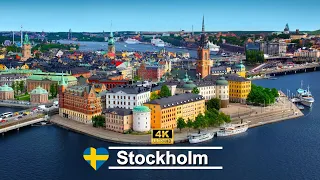 Stockholm Virtual Tour 2022 4k, Sweden