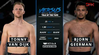 Match 5: Tonny van Dijk vs Bjorn Geerman  | Versus Grappling Invitational 1