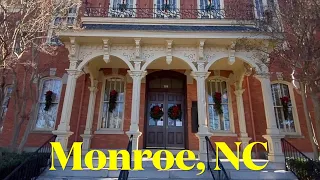 I'm visiting every town in NC - Monroe, North Carolina