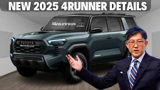 FIRST LOOK | 2025 Toyota 4Runner - Interior And Exterior Details