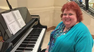 Walk Right Back played on piano by Patsy Heath