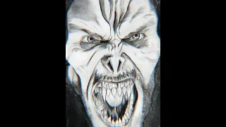 #shorts Drawing of Morbius from MORBIUS Movie #vampire #marvel #sony