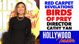 BIRDS OF PREY Red Carpet Revelations | Director Cathy Yan, Margot Robbie