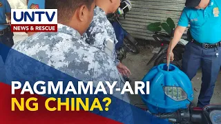 Unidentified floating object sa Maqueda Channel sa Catanduanes, posibleng pag-aari ng China — PNP