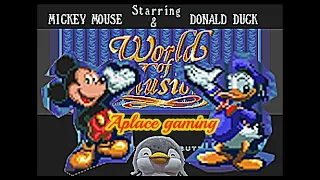 World of Illusion : Starring Mickey M & Donald D - Longplay SEGA (2 Players: arifplace & idhamcamry)