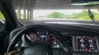 Extremely Loud Charger RT Goes 140+ MPH On The Highway 💨🛞POV