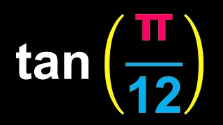 Tan(π/12) Calculation Step by Step! 📚