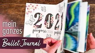 Ich zeige euch mein GANZES Bullet Journal 2021