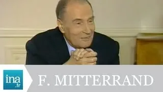 Entretien à l'Elysée avec François Mitterrand 9 novembre 1992 - Archive vidéo INA
