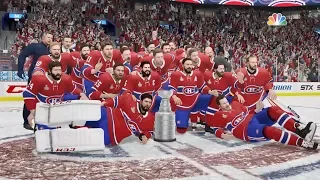 NHL 19 - Montreal Canadiens Win Stanley Cup