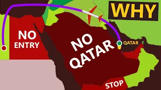 Why Qatar Can't Fly To Or Over These Countries - The Qatar Crisis