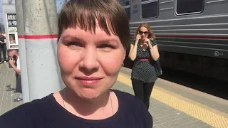 Путешествие в Анапу. Второй день в поезде / Поезд 353 Пермь-Адлер