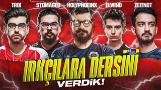 IRKÇILIK YAPTILAR DERSLERİNİ VERDİK! | Elwind Zeitnot Stomaged Trix HolyPhoenix