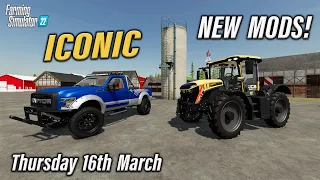 FS22 | ICONIC NEW MODS! (Review) Farming Simulator 22 | PS5 | 16th March 2023.