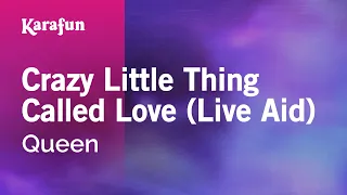 Crazy Little Thing Called Love (Live Aid) - Queen | Karaoke Version | KaraFun