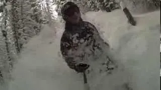 Skiing Grand Targhee Powder 2014