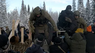 Canada's Cops Were Ready to Shoot Indigenous Anti-Pipeline Activists