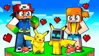 Having a POKEMON FAMILY in Minecraft!