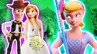 WOODY se va a CASAR 🤠 BO PEEP IMPIDE la BODA 💔 - Juguetes Fantásticos