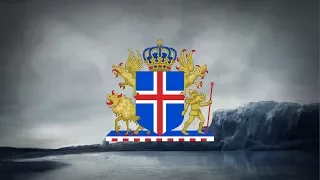 Kingdom of Iceland/Konungsríkið Ísland (1918–1944) "Lofsöngur" (1874)