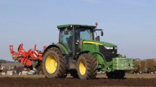 ✔ Ciężka uprawa bezorkowa z JohnDeere 7250 R  & Maschio Attila GR Stanibuła