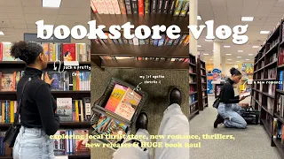 *cozy* bookstore vlog 📚☀️🍉 spend the day book shopping at barnes & noble with me + a big book haul!