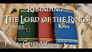 Book Rebinding - The Lord of the Rings Trilogy - Part 3 #bookbinding #thelordoftherings #clothbound