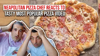 Neapolitan Pizza Chef Reacts to Most POPULAR PIZZA VIDEO in the World