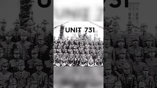 Unity 731 - The Terrible Japanese Experiment - Historical Curiosities - See U in History #Shorts