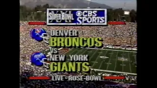 1987-01-25 Super Bowl XXI Denver Broncos vs New York Giants