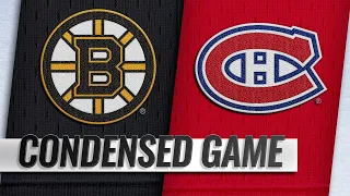 11/24/18 Condensed Game: Bruins @ Canadiens