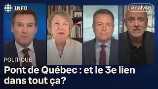 Panel politique : Ottawa va investir 1 G$ sur 25 ans sur le pont de Québec