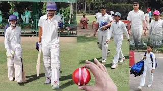 Under 14, 15 Cricket Match 🏏 in Delhi 💙 #cricket #match #indiancricketteam #dailyvlog