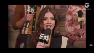 Hailee Steinfeld Ella Hunt Emisue Dickinson Favorite Interview compilation