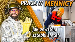 Jak wytapia się złoto? Gdzie powstają pieniądze? PRACA W MENNICY POLSKIEJ. | DO ROBOTY