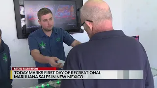 First day of recreational marijuana sales in New Mexico