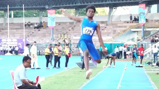 Long Jump Final Men U18 -  17th National Youth Athletics 2022